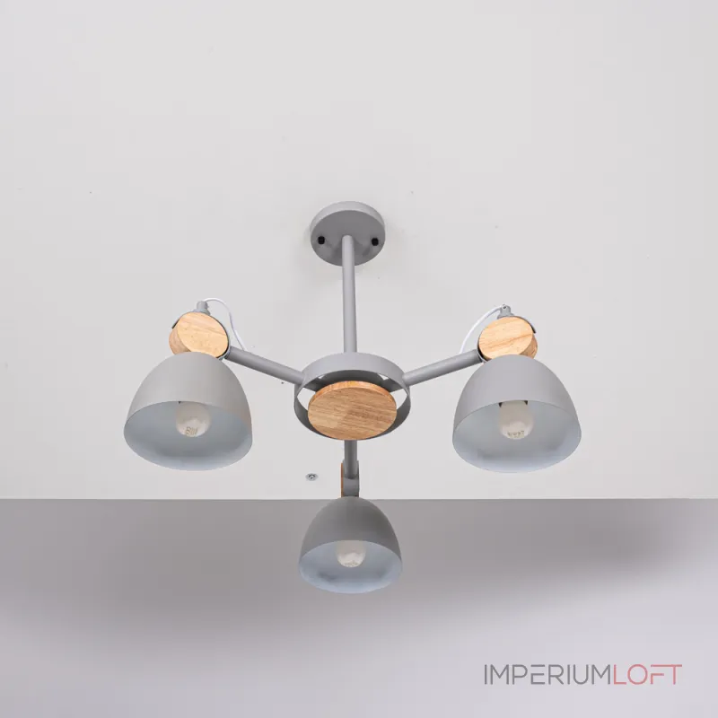 Люстра на штанге ROLLA 3 Gray Люстра на штанге ROLLA 3 Gray