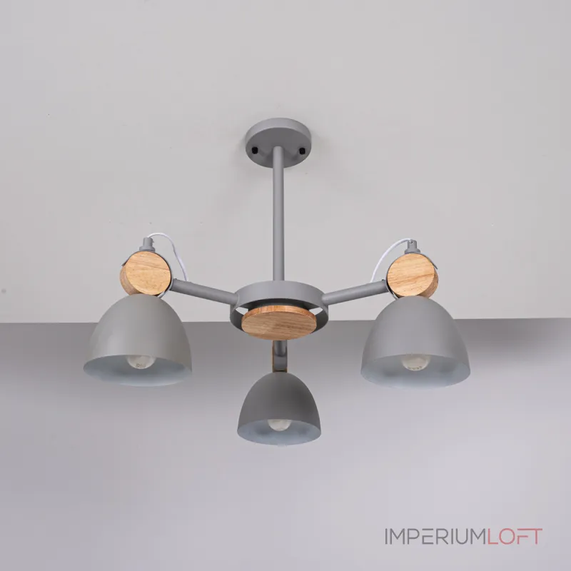 Люстра на штанге ROLLA 3 Gray Люстра на штанге ROLLA 3 Gray