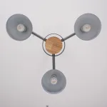 Потолочная люстр на штанге ROLLA 3 Gray от ImperiumLoft