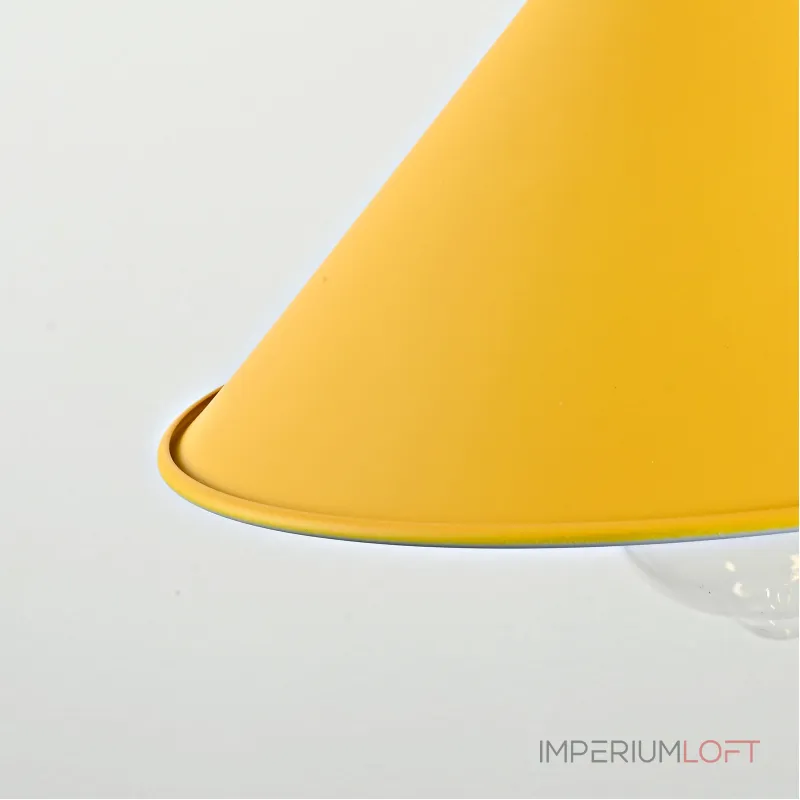 Светильник подвесной BRAID желтый от ImperiumLoft