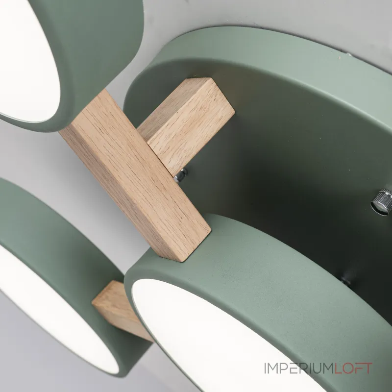 Потолочная люстра JOIST 5 Green