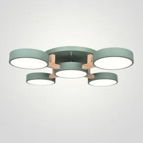 Потолочная люстра JOIST 5 Green