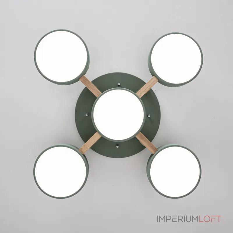 Потолочная люстра JOIST 5 Green