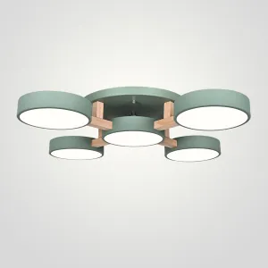Потолочная люстра JOIST 5 Green