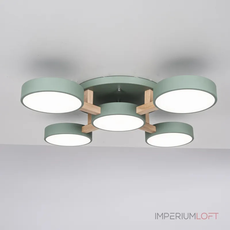 Потолочная люстра JOIST 5 Green