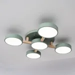 Потолочная люстра JOIST 5 Green