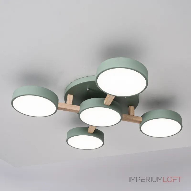 Потолочная люстра JOIST 5 Green