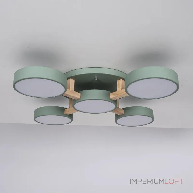 Потолочная люстра JOIST 5 Green