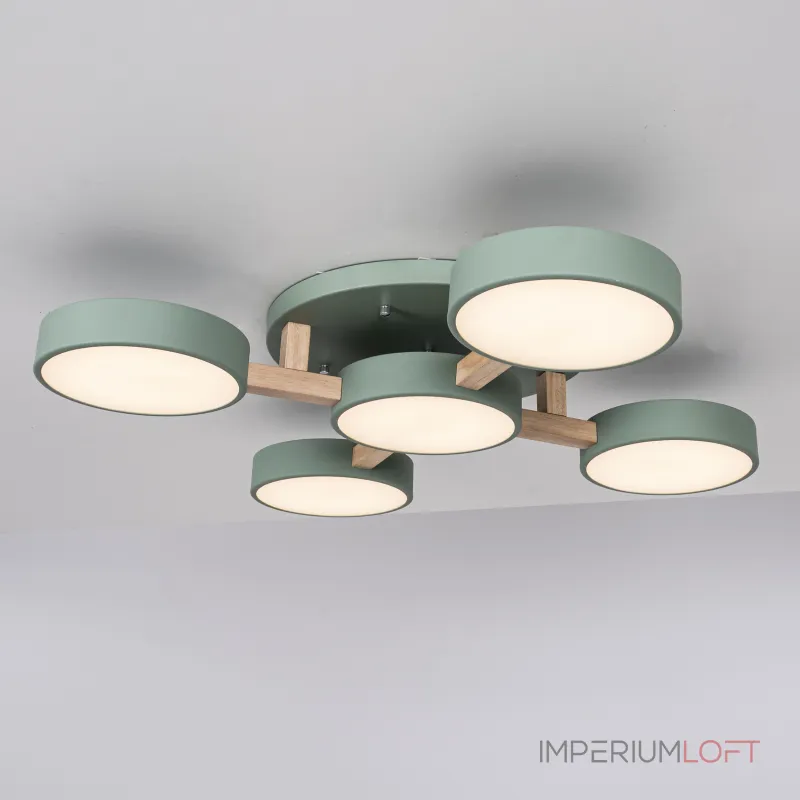 Потолочная люстра JOIST 5 Green