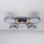 Потолочная люстра JOIST 5 Gray