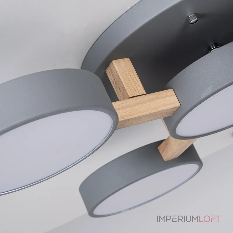 Потолочная люстра JOIST 5 Gray