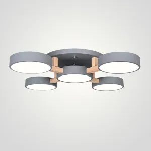 Потолочная люстра JOIST 5 Gray