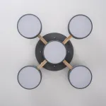 Потолочная люстра JOIST 5 Gray