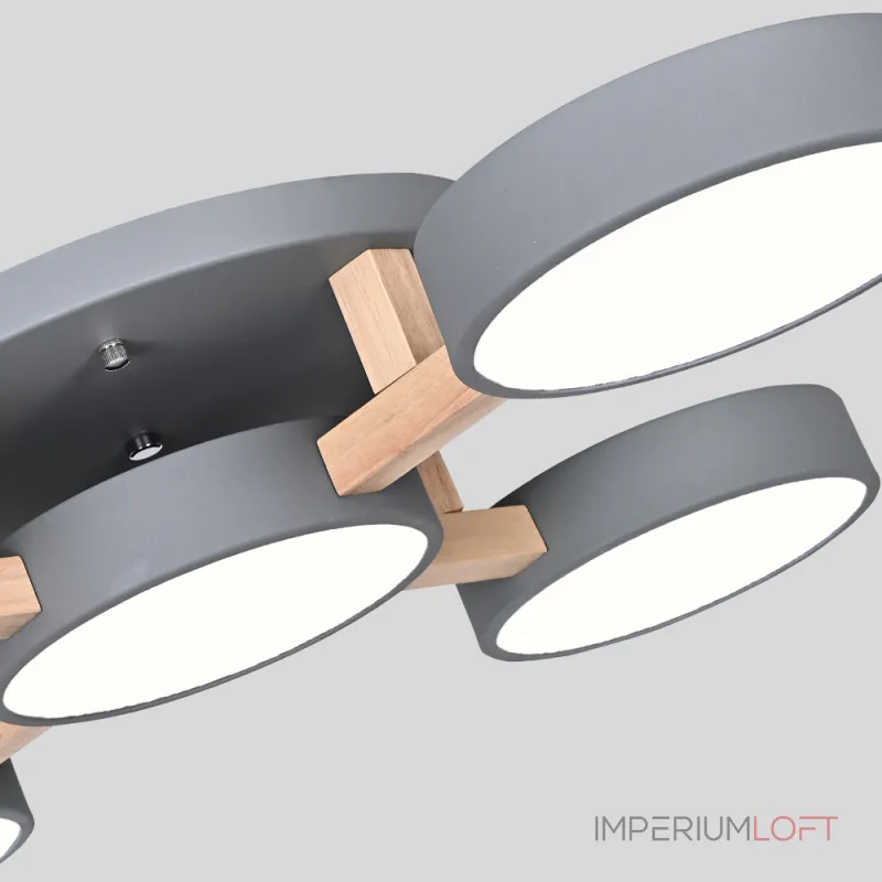 Потолочная люстра JOIST 5 Gray