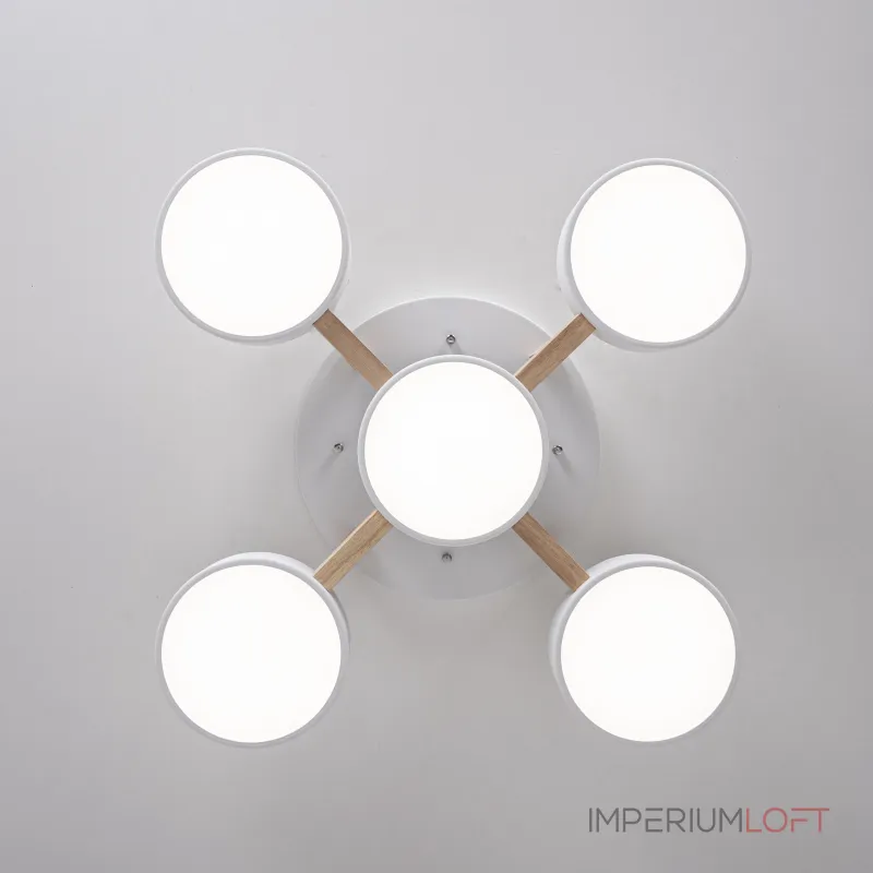 Потолочная люстра JOIST 5 White