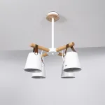 Люстра на штанге NATURA C4 white