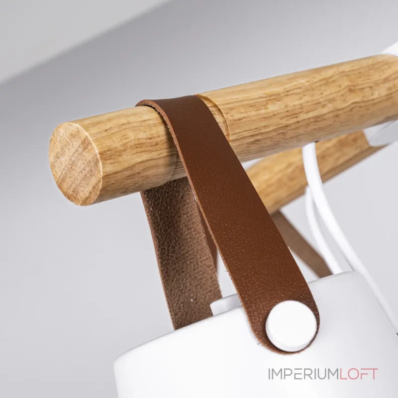 Люстра на штанге NATURA C4 white