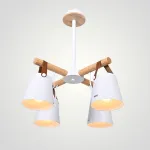 Люстра на штанге NATURA C4 white