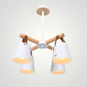 Люстра на штанге NATURA C4 white