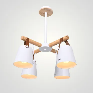 Люстра на штанге NATURA C4 white