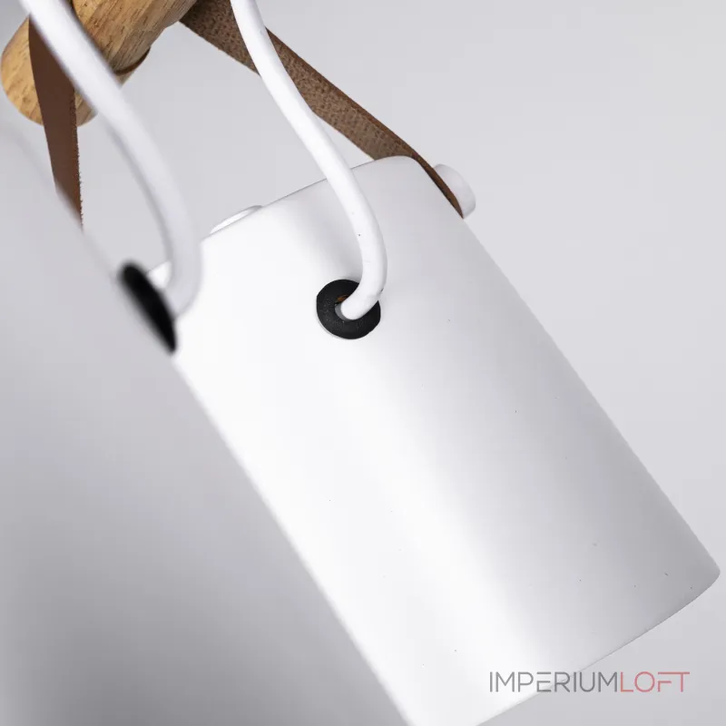 Люстра на штанге NATURA C4 white