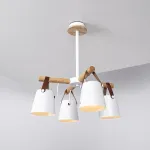 Люстра на штанге NATURA C4 white