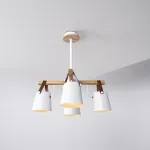 Люстра на штанге NATURA C4 white