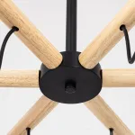 Люстра на штанге NATURA C6 black