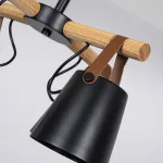 Люстра на штанге NATURA C6 black