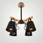 Люстра на штанге NATURA C4 black