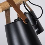 Люстра на штанге NATURA C6 black