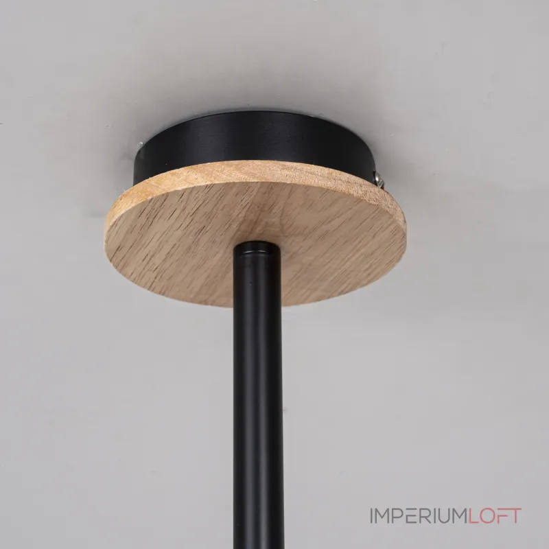 Люстра на штанге NATURA C6 black