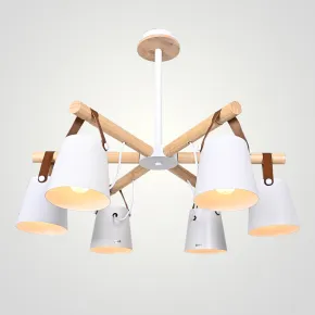 Люстра на штанге NATURA C6 white