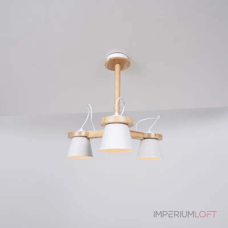 Люстра на штанге NATURA B3 White