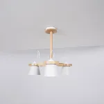 Люстра на штанге NATURA B3 White