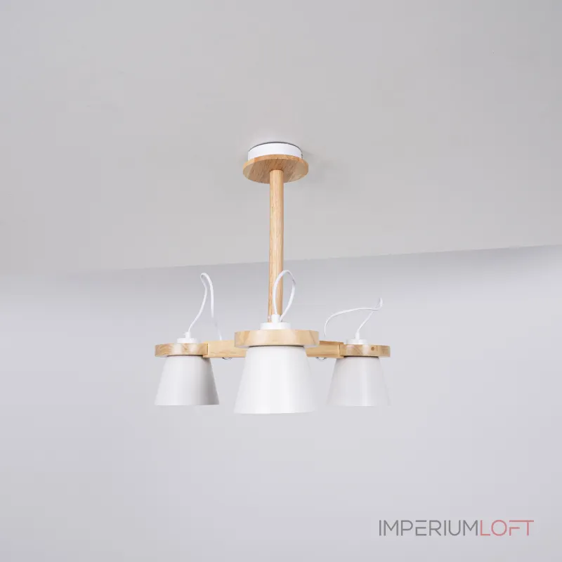 Люстра на штанге NATURA B3 White