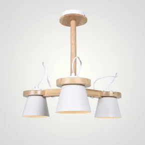 Люстра на штанге NATURA B3 White