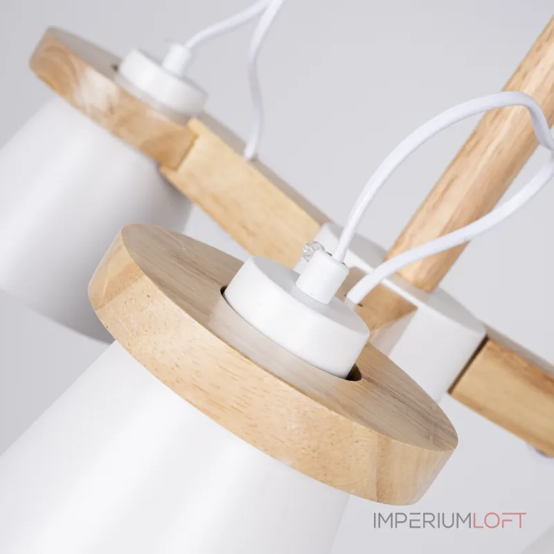 Люстра на штанге NATURA B3 White