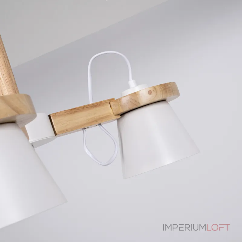 Люстра на штанге NATURA B3 White