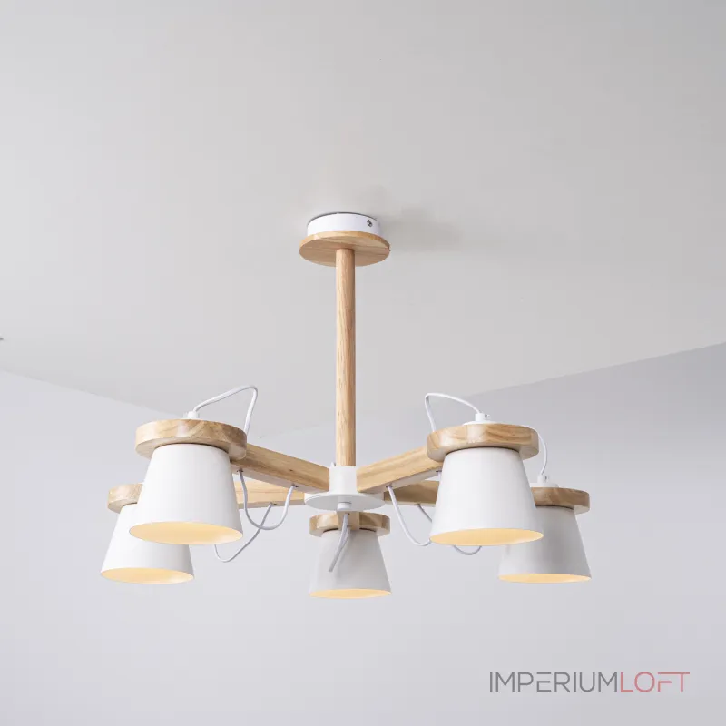 Люстра на штанге NATURA B5 White