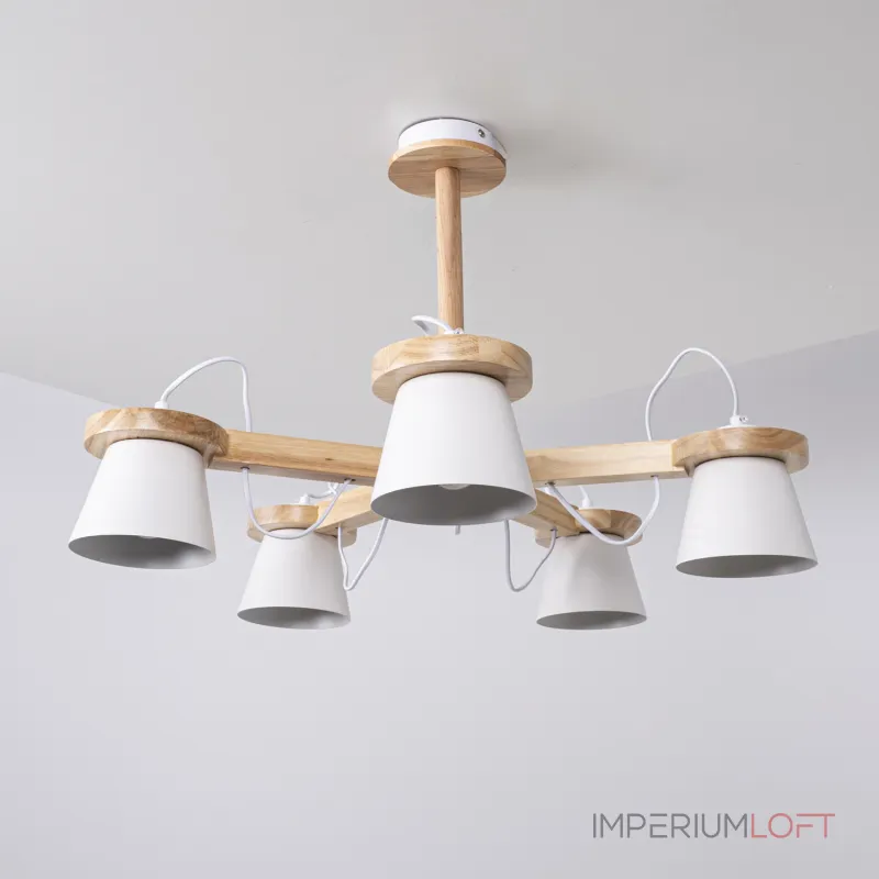 Люстра на штанге NATURA B5 White