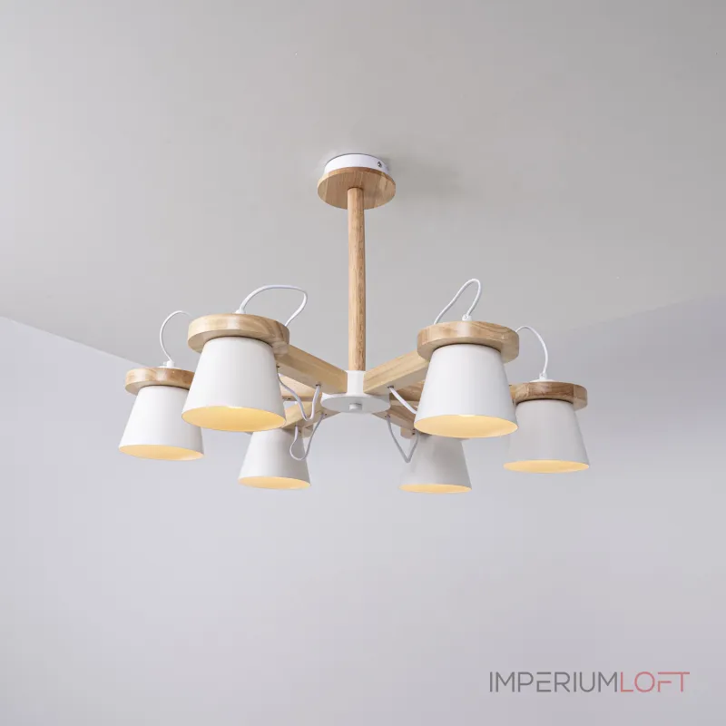 Люстра на штанге NATURA B6 White