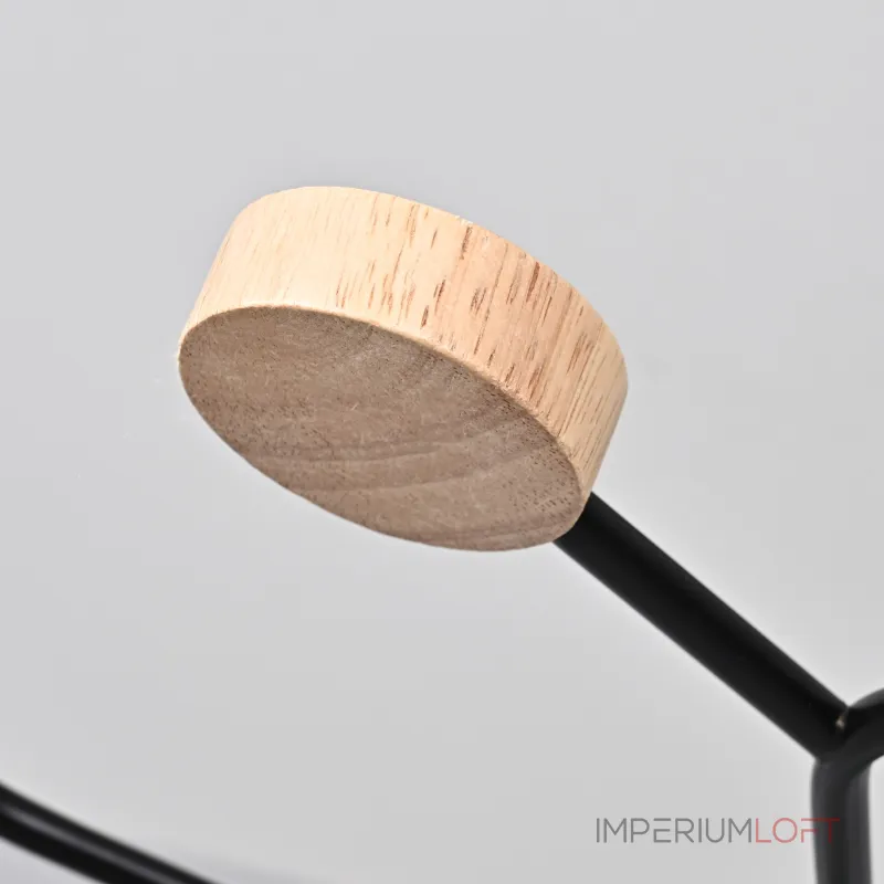 Люстра на штанге MEADE 7 lamps Green