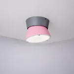 Потолочный светильник KNAP D25 Pink с элегантным сдержанным плафоном