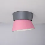 Потолочный светильник KNAP D25 Pink с элегантным сдержанным плафоном