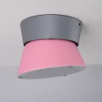 Потолочный светильник KNAP D25 Pink с элегантным сдержанным плафоном