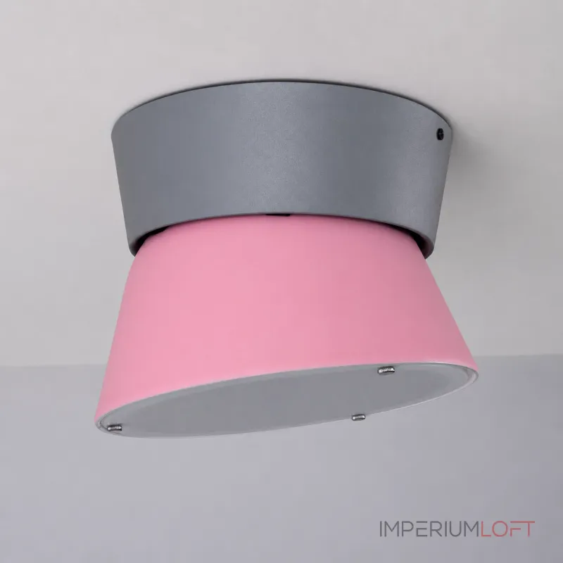 Потолочный светильник KNAP D25 Pink с элегантным сдержанным плафоном
