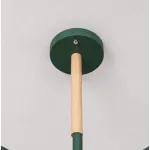 Потолочная люстра CORF B3 Green 6 lamps