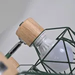 Потолочная люстра CORF B3 Green 6 lamps