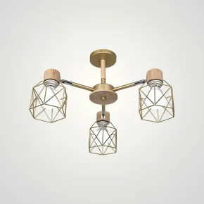 Потолочная люстра CORF B3 Champagne 3 lamps